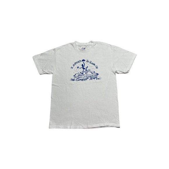 Vintage I Survived the Flood of 1999 T-Shirt - Picture 1 of 3